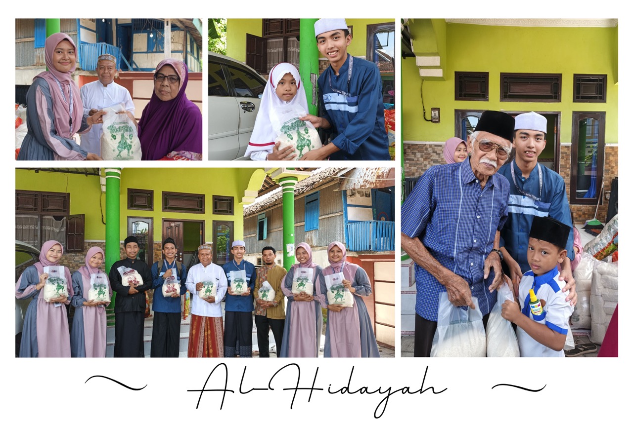 Sosialisasi dan Penerimaan Zakat di Ma’had, Panitia Zakat Muhassalam Salurkan Bantuan Beras kepada Mustahik