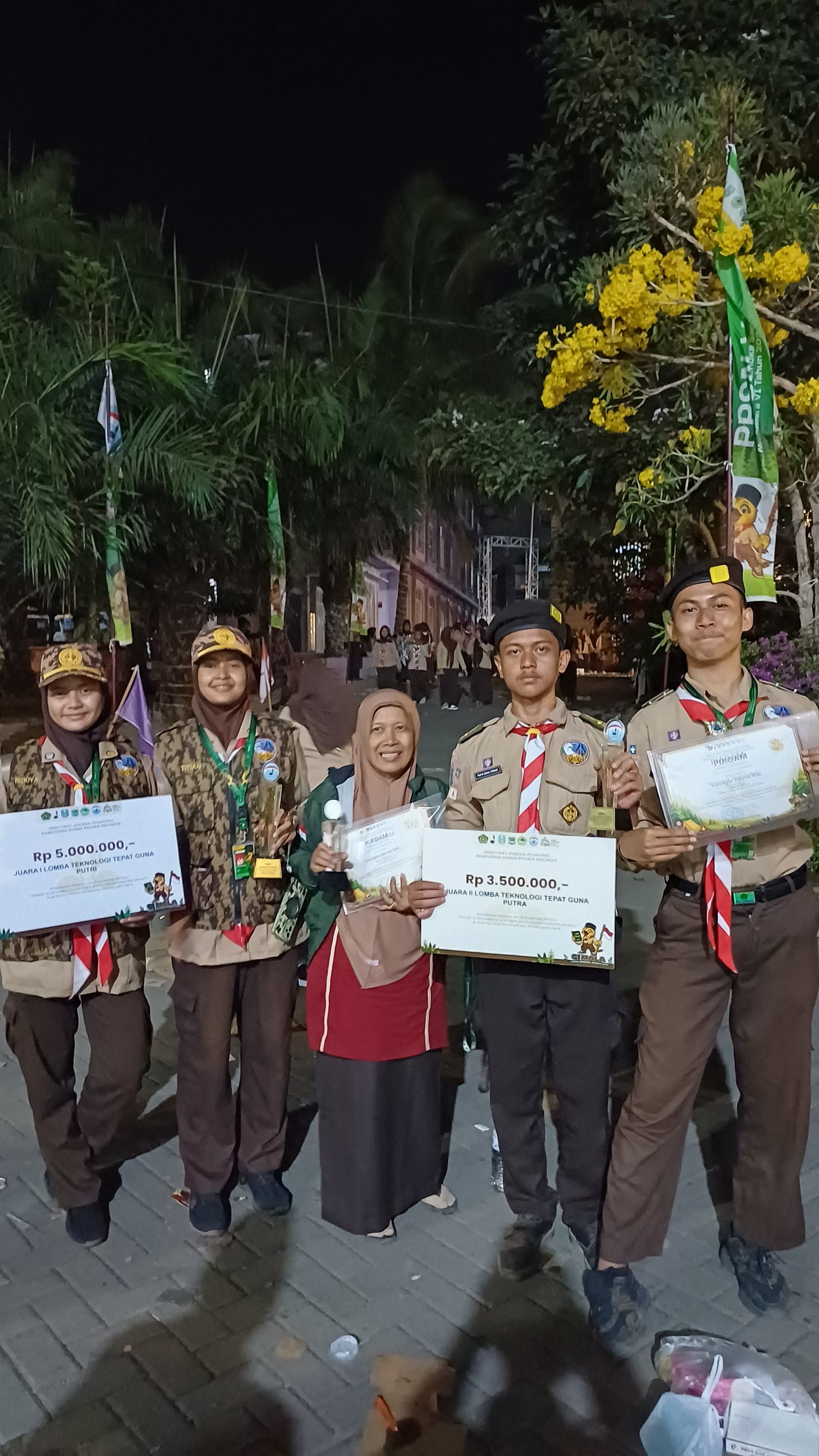 Kebanggaan Ma'had Al-Hidayah: Prestasi Gemilang di Perkemahan Pramuka Satri Nusantara VI Tingkat Nasional 2026