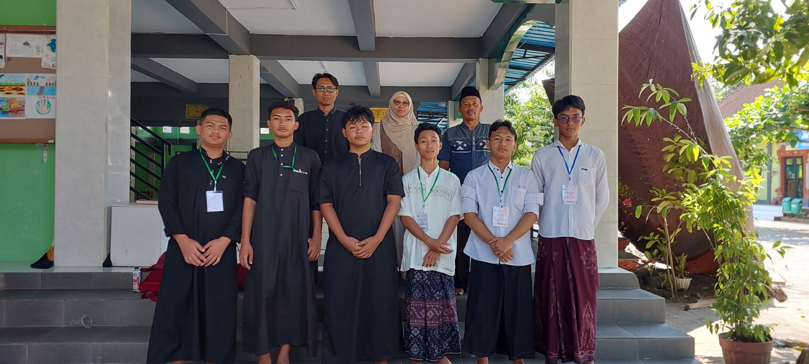 Para Santri Mengikuti Lomba MTQ tingkat Kabupaten