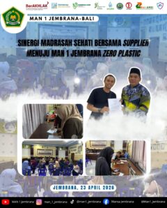 MAN 1 Jembrana SEHATI Road to Zero Plastic