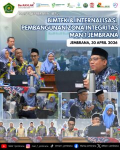 Wujudkan Wilayah Bebas dari Korupsi, MAN 1 Jembrana Pertegas Komitmen Pembangunan Zona Integritas