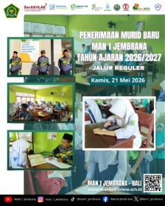 MAN 1 Jembrana Komitmen Teguhkan Seleksi PMB untuk Cetak Generasi Berprestasi dan Berakhlak Mulia