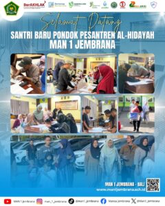 Mahad Al-Hidayah MAN 1 Jembrana Gelar Penerimaan Santri Baru dan Rapat Wali Santri